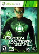 Xbox 360 Green Lantern Rise of the Manhunters Front CoverThumbnail